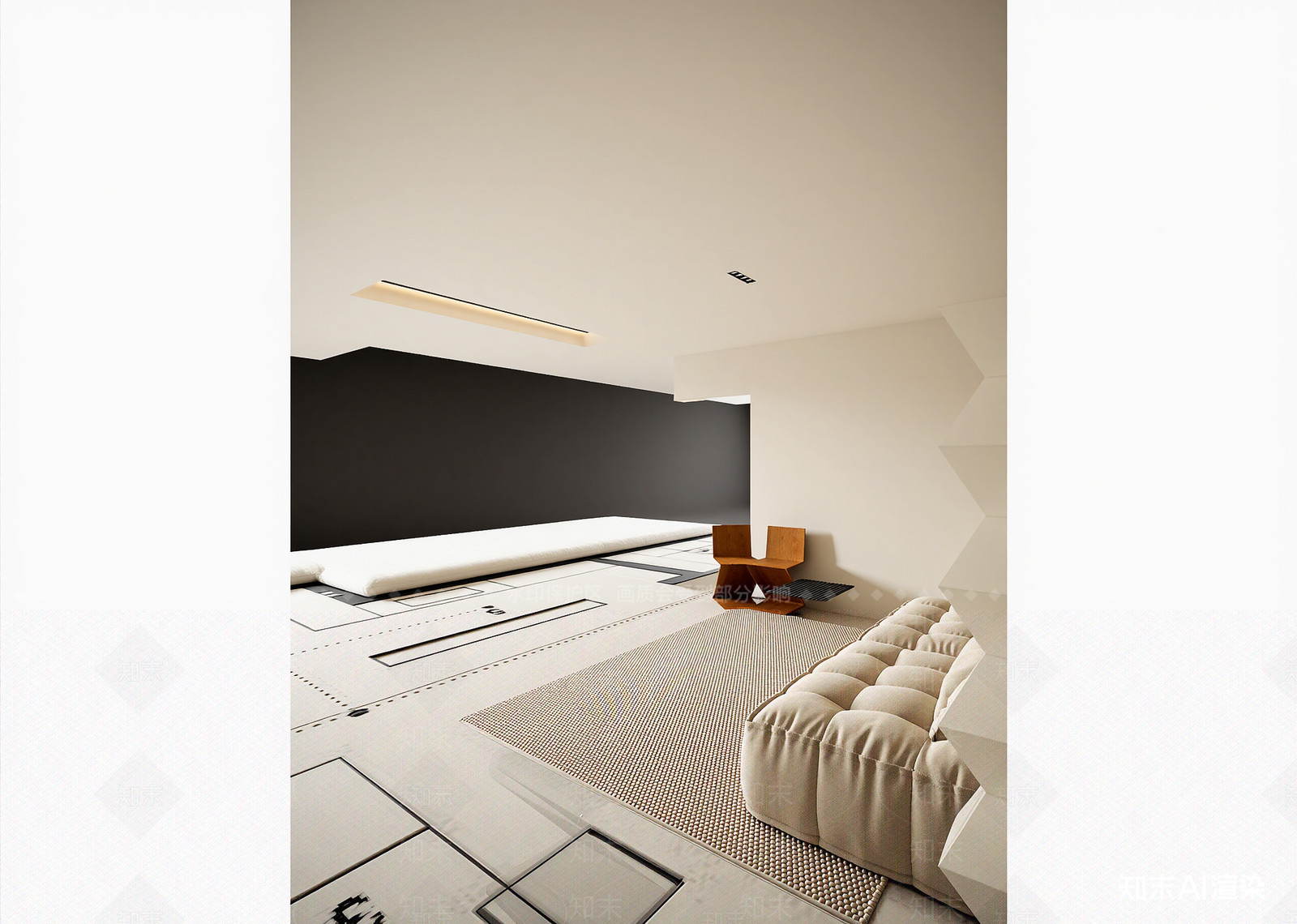 现代休息区3D模型下载【ID:1214765560】