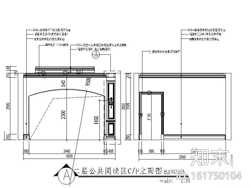 某三层欧式风格别墅装修施工图cad施工图下载【ID:161750104】