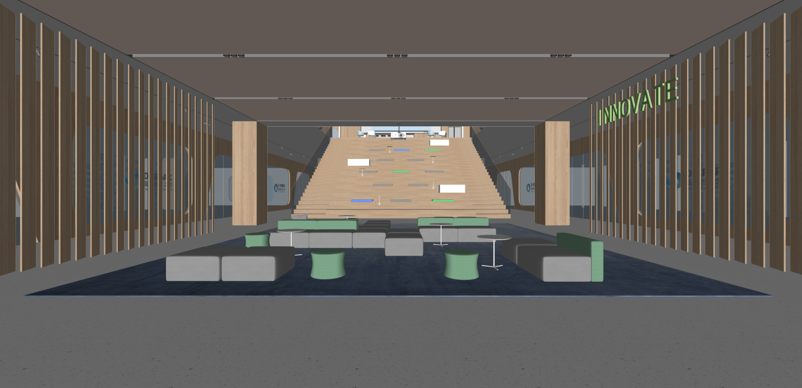 现代其他办公区域SU模型下载【ID:1216037891】