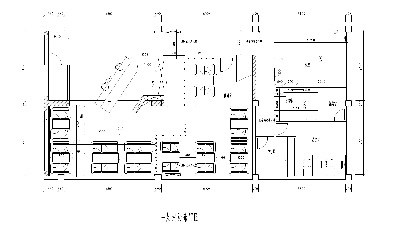 [广西]西新中式风格茶楼室内装修全套图纸cad施工图下载【ID:160707138】