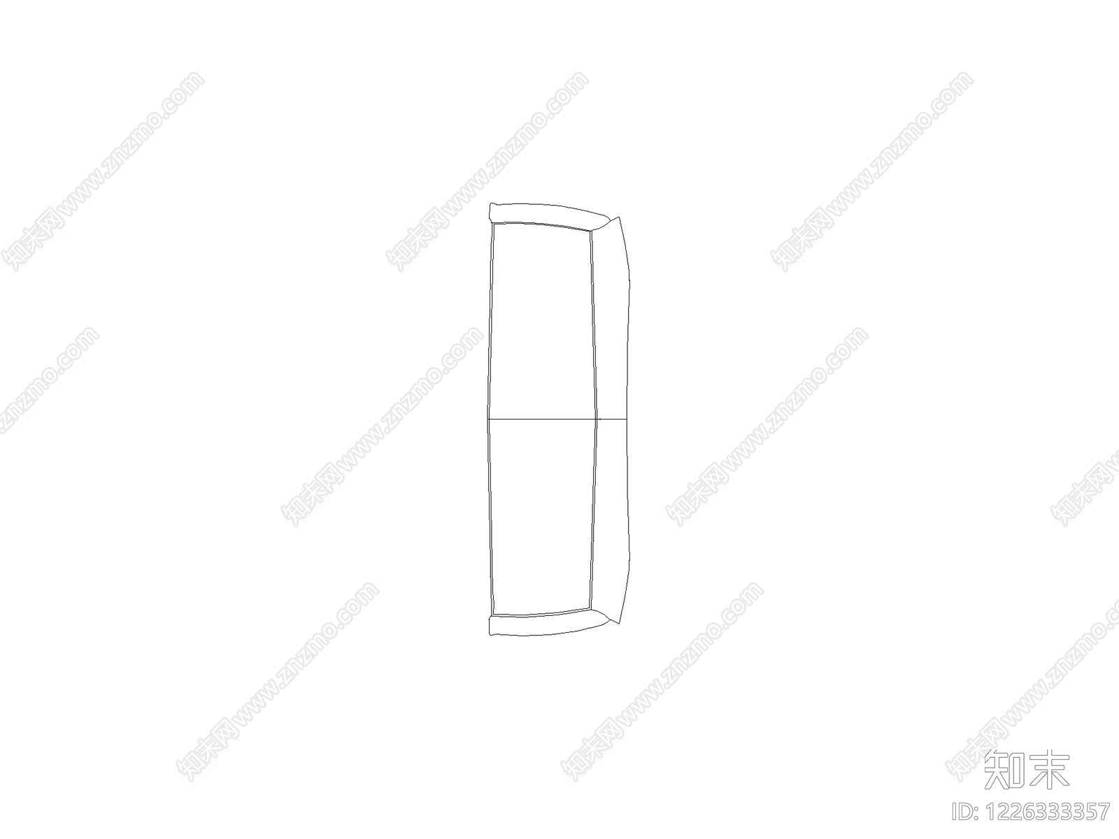 现代沙发CAD图纸