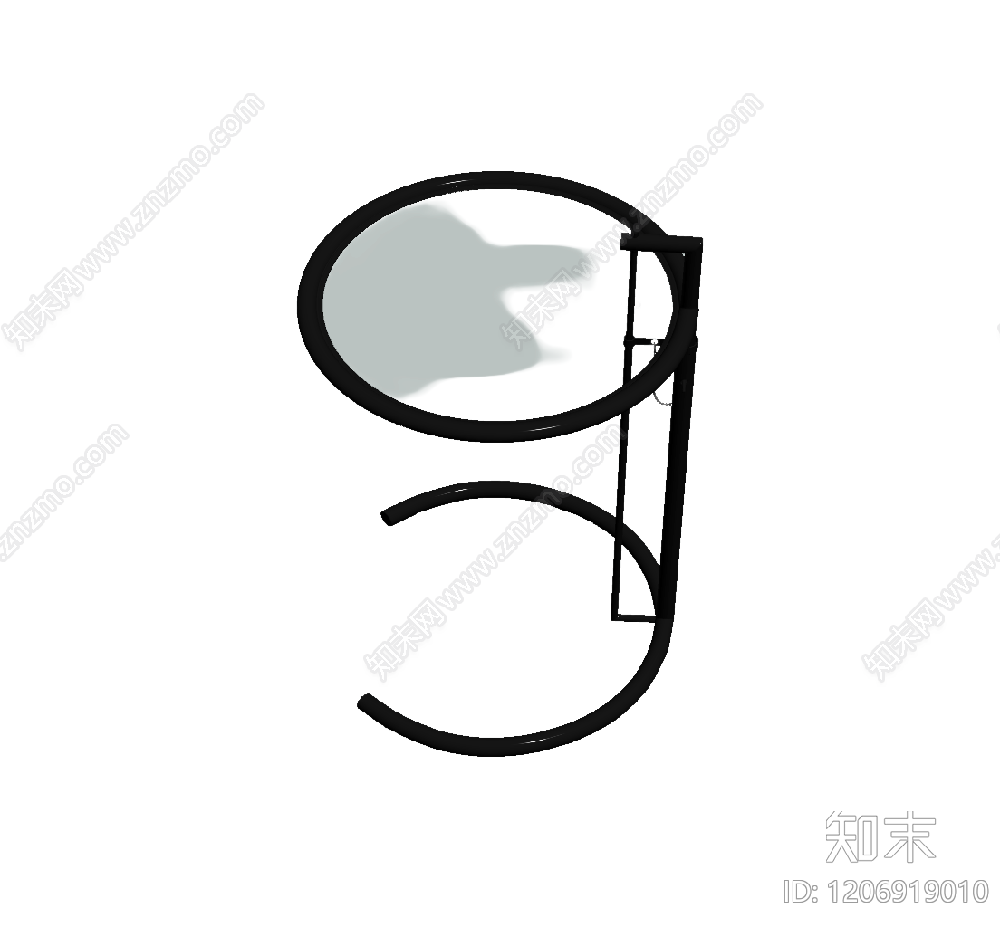 黑色金属衣架3D模型下载【ID:1206919010】
