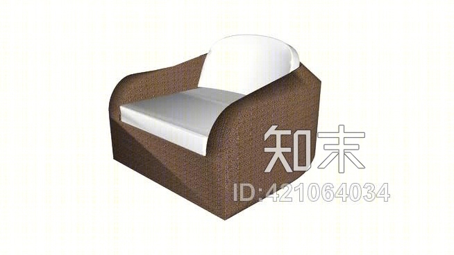 沙发椅SU模型下载【ID:421064034】