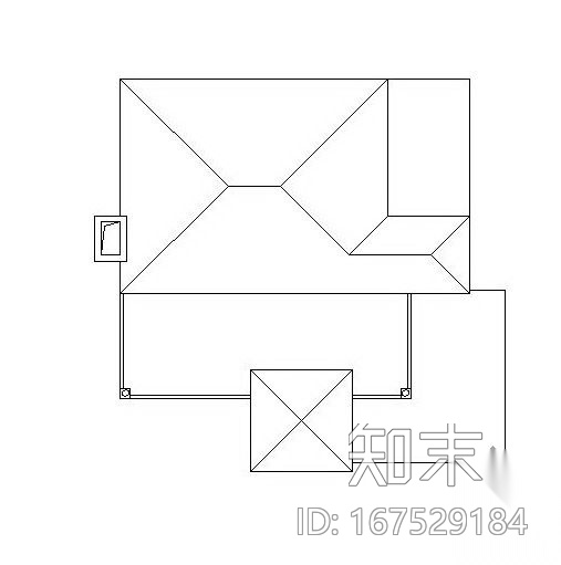 三层独栋别墅户型图(125/95/61)cad施工图下载【ID:167529184】