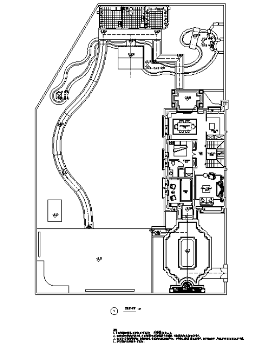 [浙江]绿色小岛临湖花园别墅景观设计施工图（赠pdf版...施工图下载【ID:160714199】