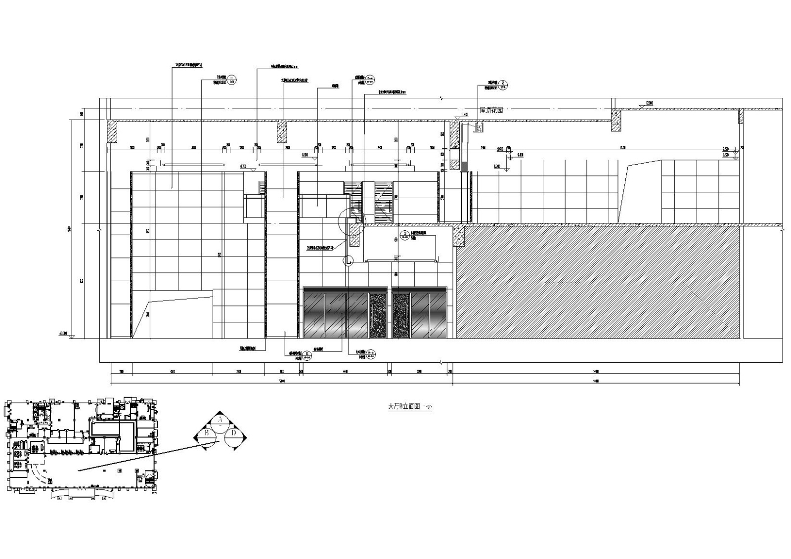 [贵州]农商银行业务用房建设项目施工图cad施工图下载【ID:160408491】