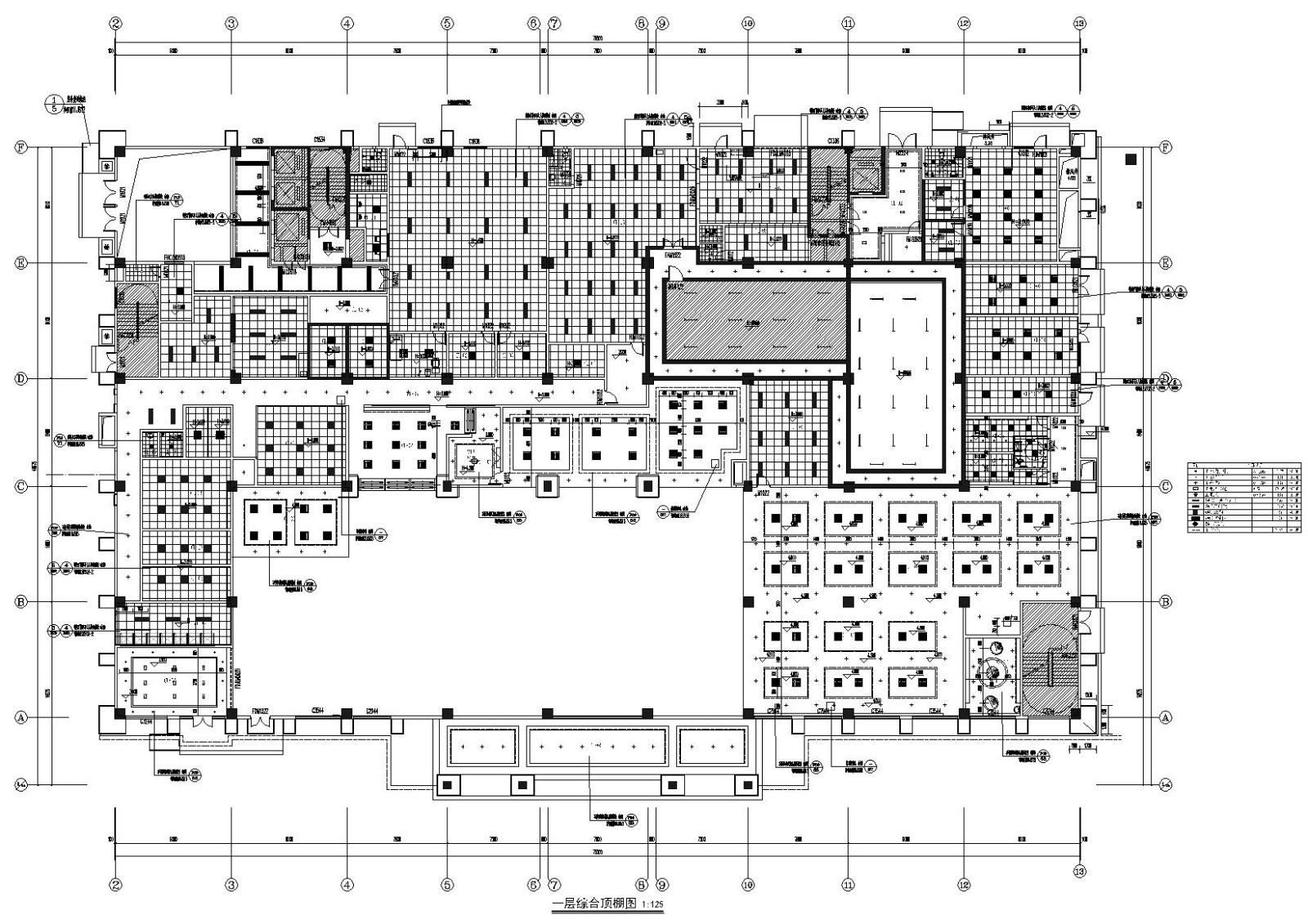 [贵州]农商银行业务用房建设项目施工图cad施工图下载【ID:160408491】