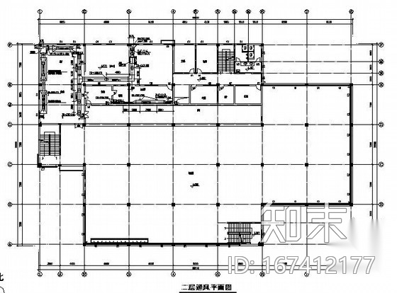 厨房通风系统设计图纸施工图下载【ID:167412177】