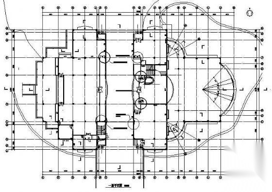 [深圳]某地中海风情社区中心配套建筑施工图cad施工图下载【ID:167062116】