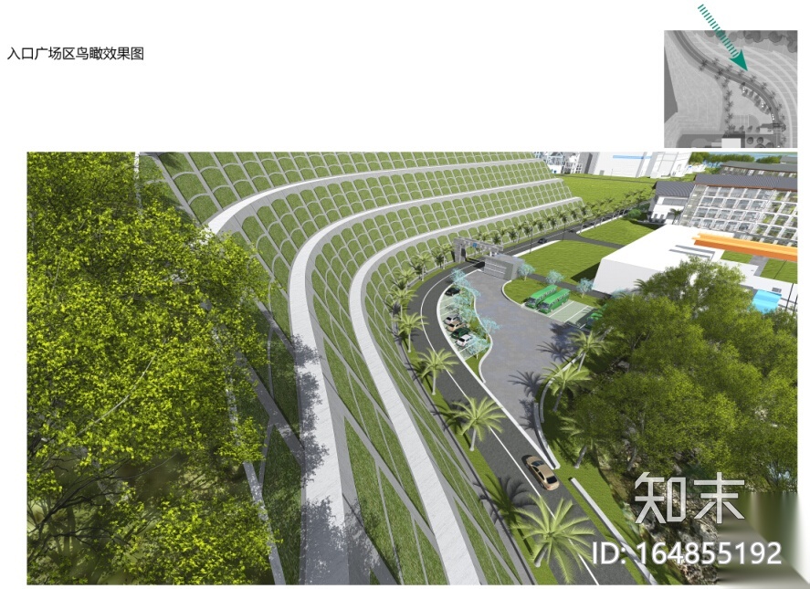 [福建]“碧海青山”乐活文化电厂景观规划设计文本（效...cad施工图下载【ID:164855192】