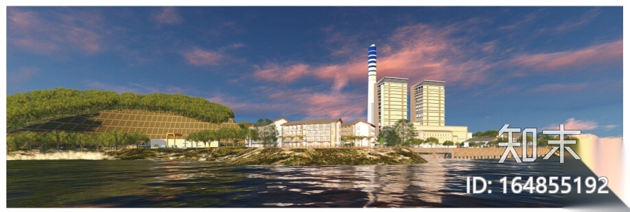 [福建]“碧海青山”乐活文化电厂景观规划设计文本（效...cad施工图下载【ID:164855192】