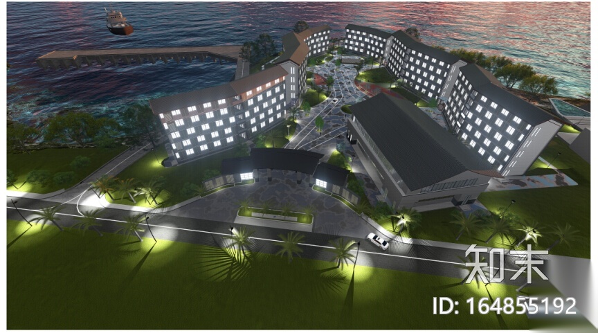 [福建]“碧海青山”乐活文化电厂景观规划设计文本（效...cad施工图下载【ID:164855192】