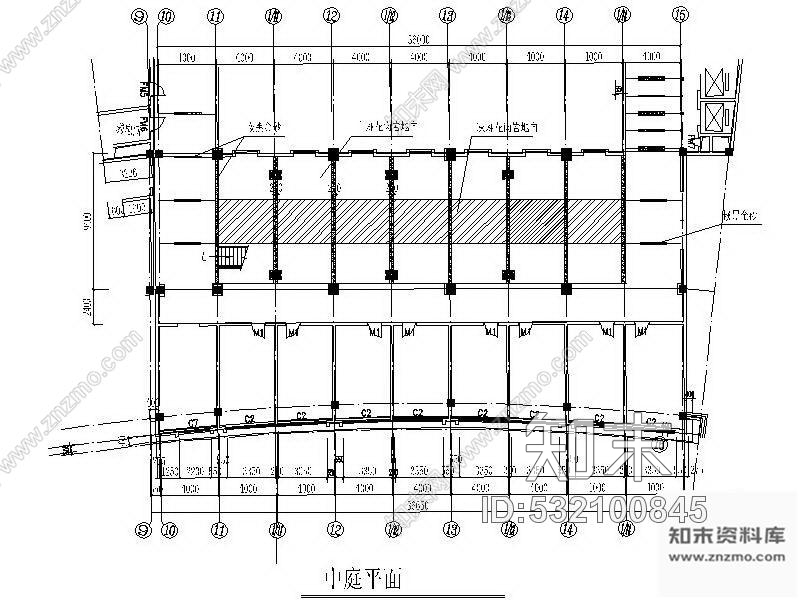 施工图某行政中心办公区方案图(含效果)cad施工图下载【ID:532100845】