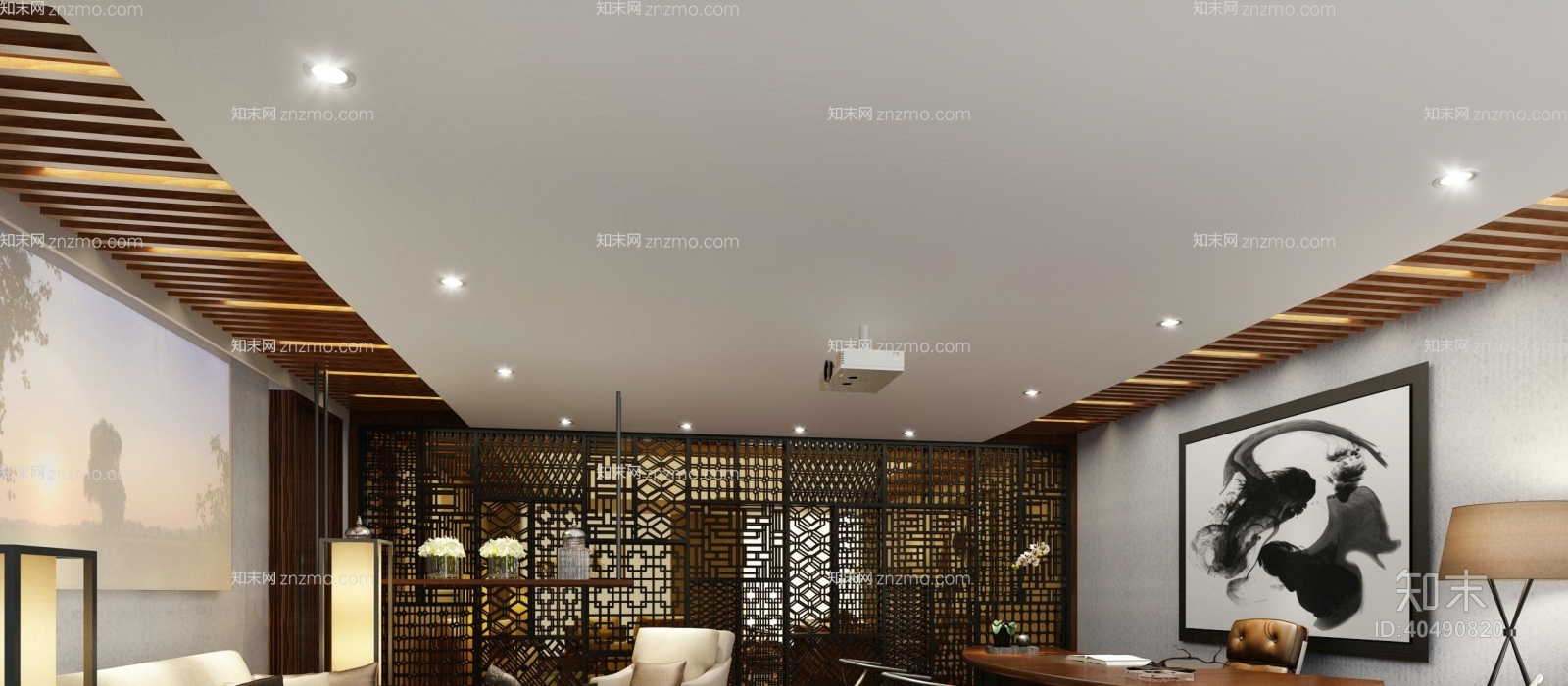 投影仪3D模型下载【ID:40490820】