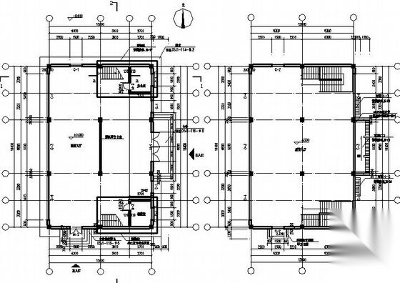 [山西芦芽山]某宣教馆建筑结构电施图（包含节能计算书）cad施工图下载【ID:165932142】