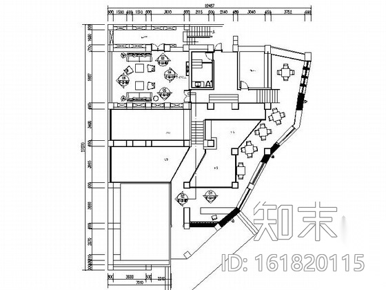 [原创]大理会所设计施工图cad施工图下载【ID:161820115】