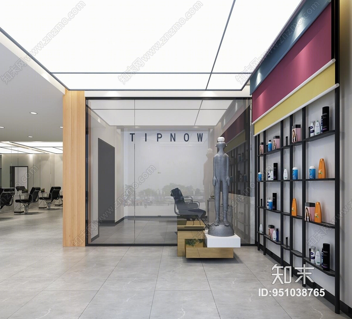 现代理发店3D模型下载【ID:951038765】