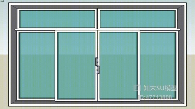 双开门SU模型下载【ID:47713808】