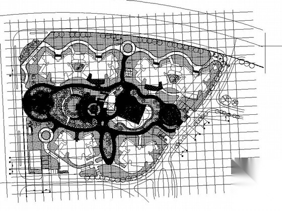 [北京]花园小区室外景观工程施工图施工图下载【ID:161089148】