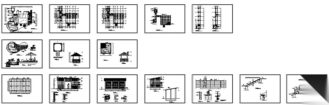 某国家湿地公园景观施工图全套设计施工图下载【ID:160921123】