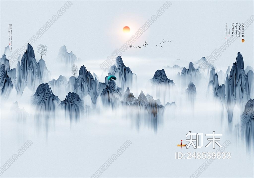 壁画高清贴图材质
