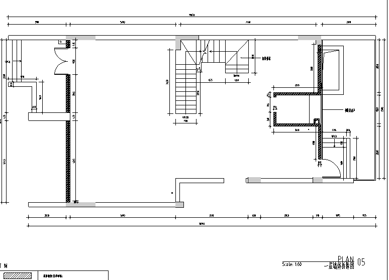 奢华风中廷森林公馆别墅设计施工图（附效果图）cad施工图下载【ID:161769167】