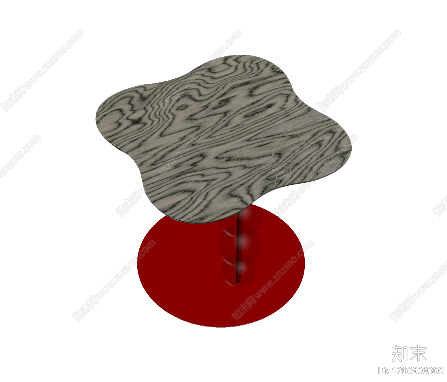 异形木纹茶几3D模型下载【ID:1206909300】