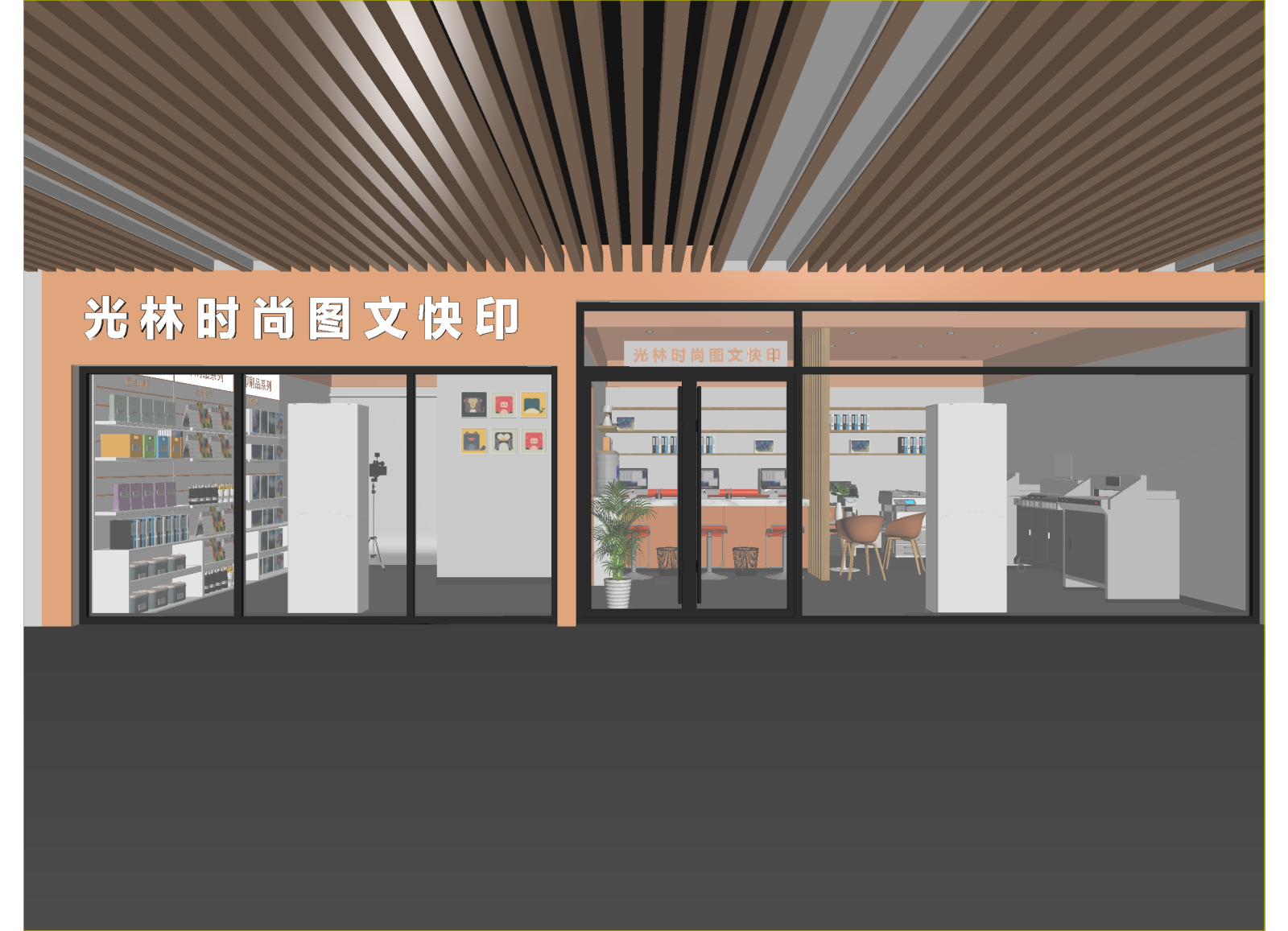 现代其他商业空间3D模型下载【ID:1214774559】