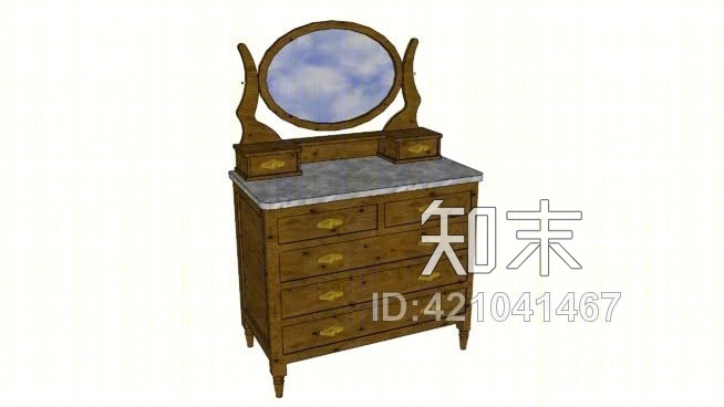 经典古代闺房SU模型下载【ID:421041467】