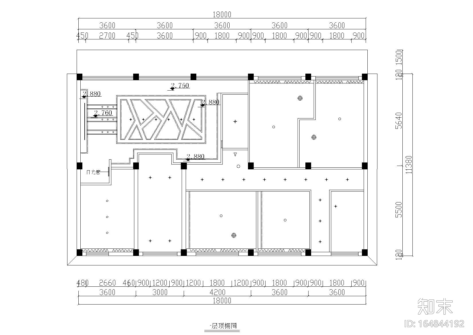 [江苏]常熟忆江南浴场休闲会所施工图cad施工图下载【ID:164844192】