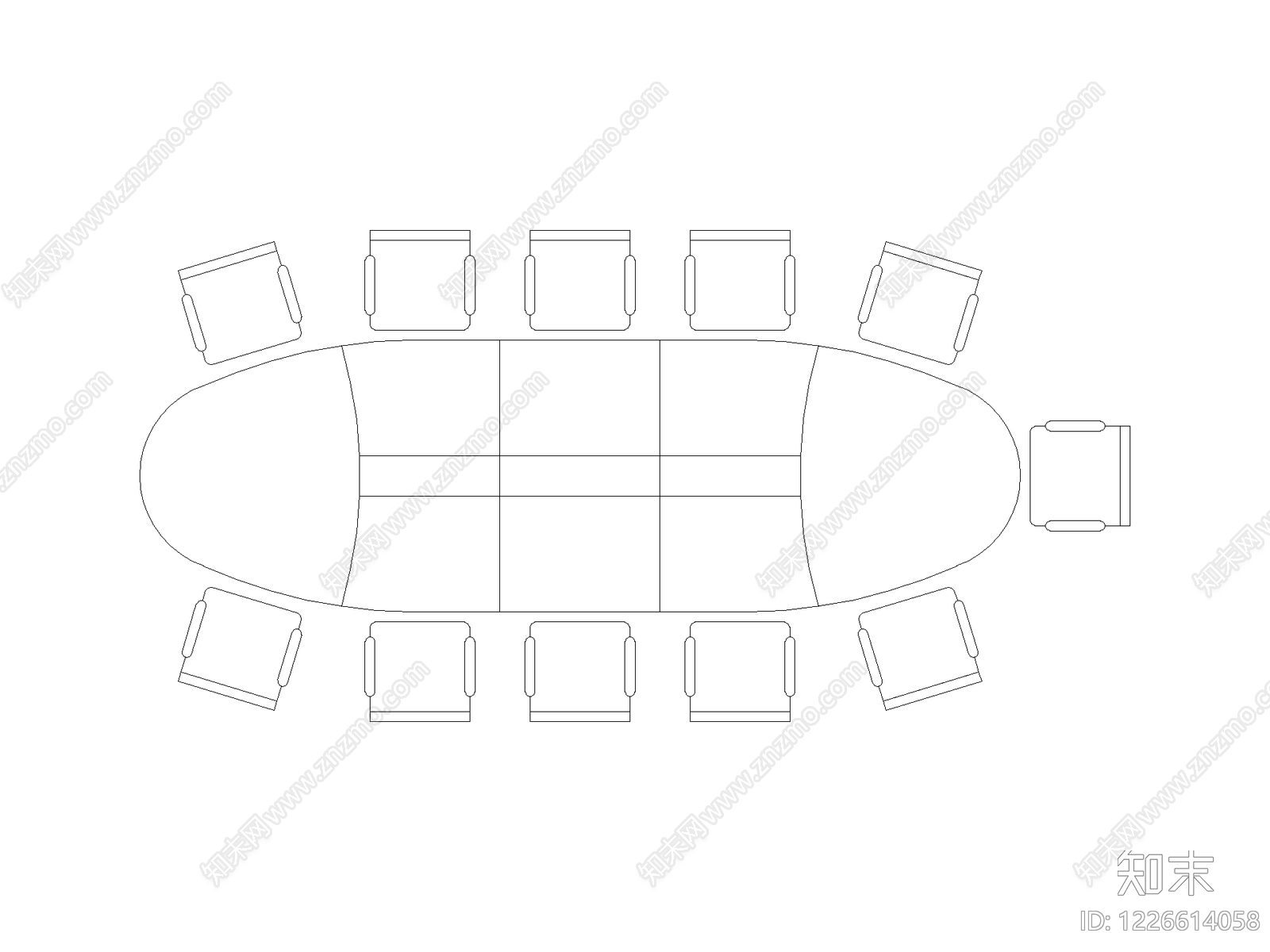 桌子CAD图纸