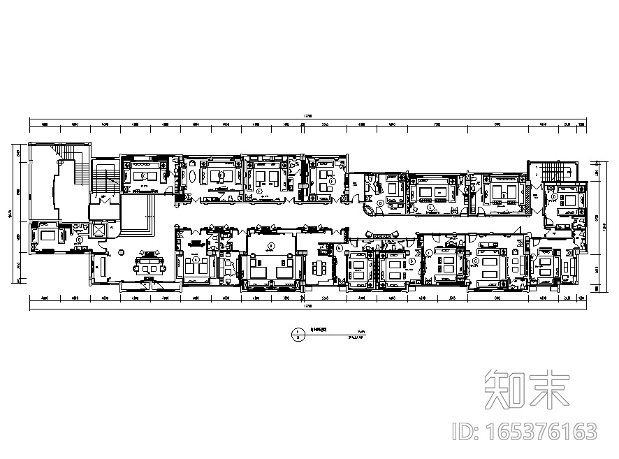 [江苏]百丽宫殿夜总会空间设计施工图（附效果图）cad施工图下载【ID:165376163】
