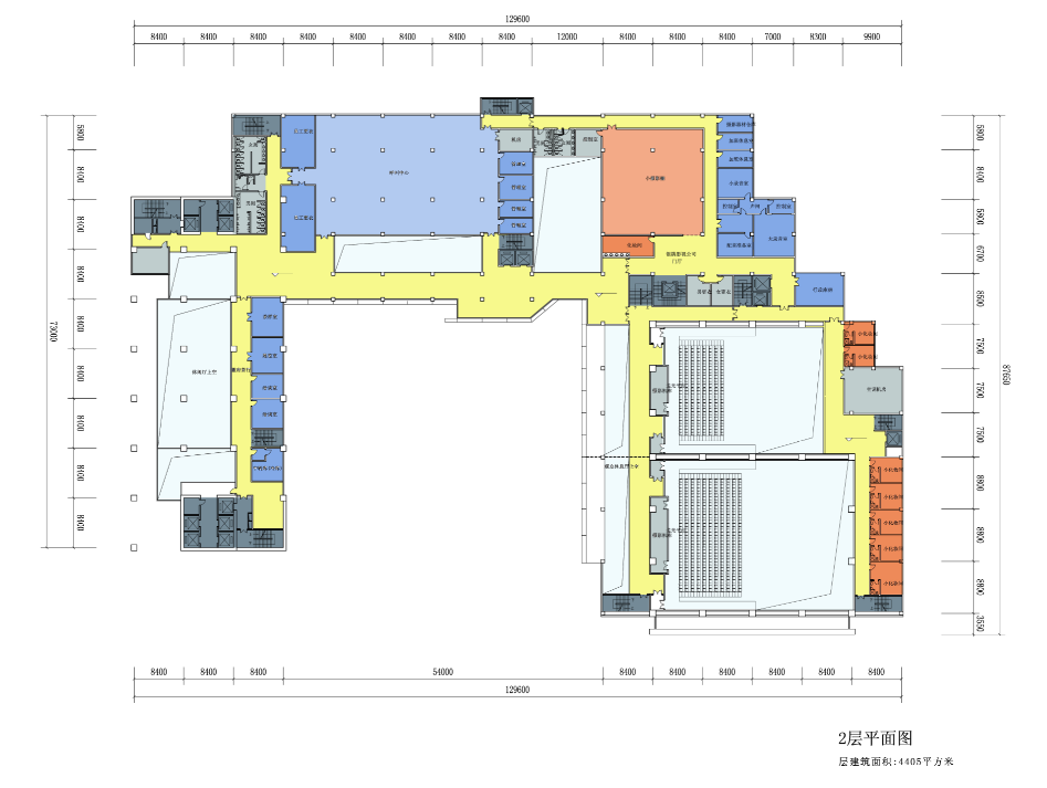 [安徽]金娟广告公司商务办公建筑方案图cad施工图下载【ID:149934149】