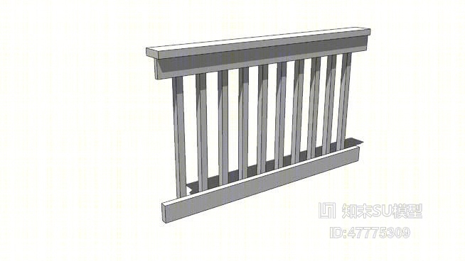 栅栏SU模型下载【ID:47775309】