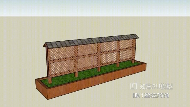 花坛SU模型下载【ID:122027538】