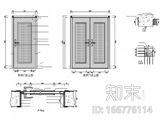 现代办公楼室内装饰工程施工图cad施工图下载【ID:166776114】