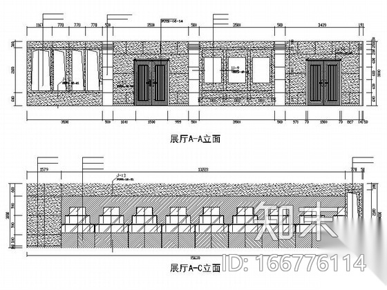 现代办公楼室内装饰工程施工图cad施工图下载【ID:166776114】