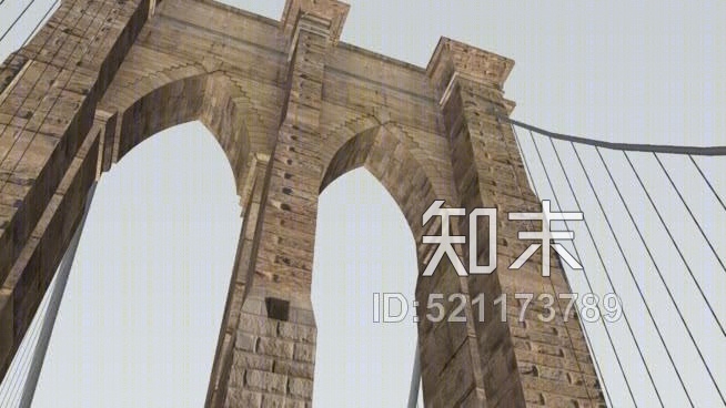 拉斯维加斯纽约纽约布鲁克林大桥SU模型下载【ID:521173789】