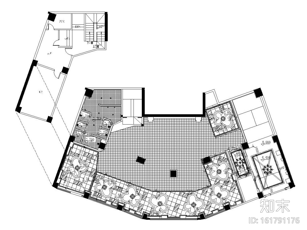 [福州]欧式简约风——兰博基尼休闲酒吧装饰施工图及效果...cad施工图下载【ID:161791176】