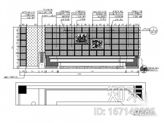 [厦门]高档KTV包厢室内装修施工图（含效果）cad施工图下载【ID:167140286】