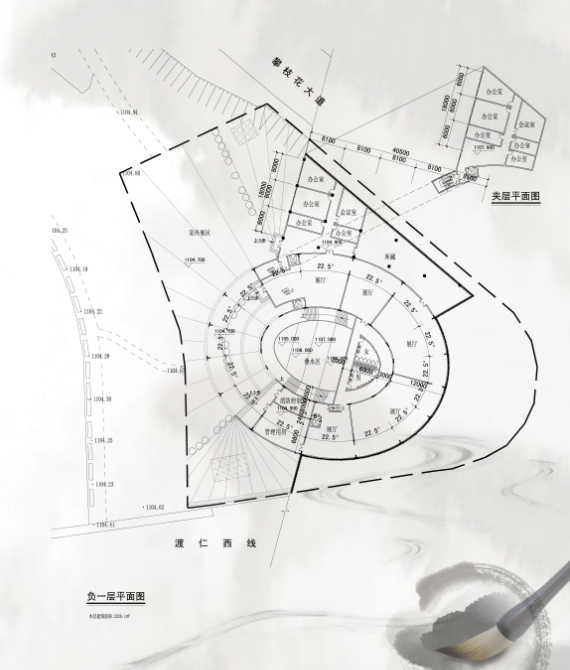 [攀枝花]两层特殊地形文化博物馆（CAD+文本+PPT）施工图下载【ID:160725166】