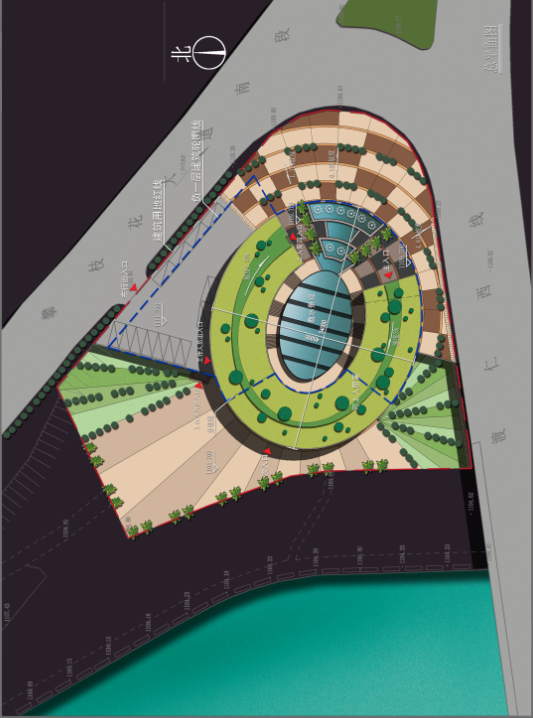 [攀枝花]两层特殊地形文化博物馆（CAD+文本+PPT）施工图下载【ID:160725166】