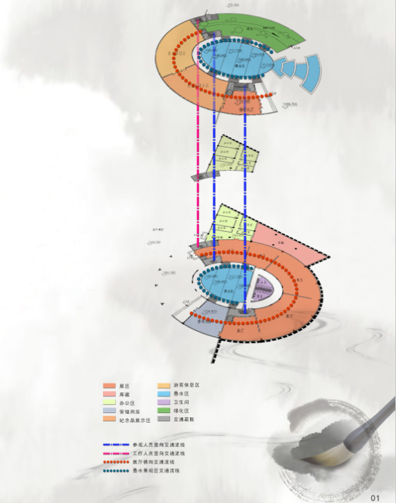 [攀枝花]两层特殊地形文化博物馆（CAD+文本+PPT）施工图下载【ID:160725166】