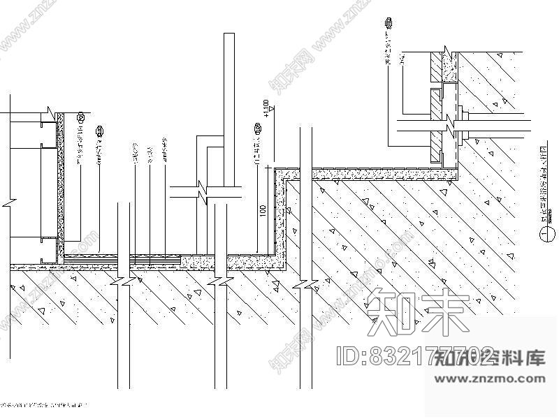 图块/节点墙身大样图cad施工图下载【ID:832177702】