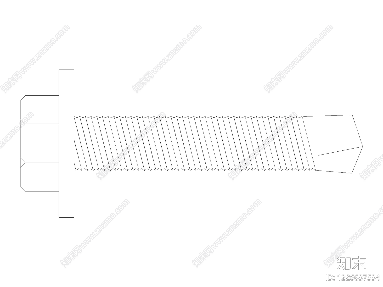 五金管件cad施工图下载【ID:1226637534】