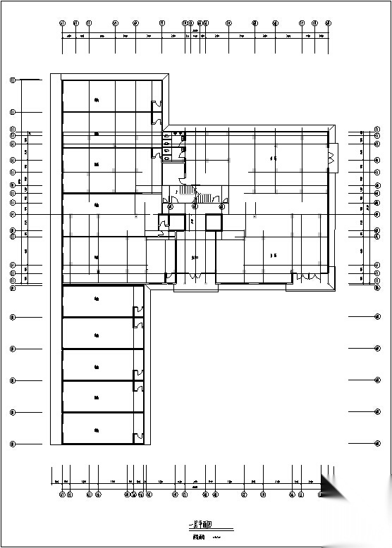 7套商住综合楼建筑设计方案初设图CAD施工图下载【ID:151452124】