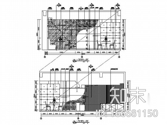 [江苏]浪漫元素弥漫的酒店西餐厅装修施工图（含效果图）cad施工图下载【ID:166681150】