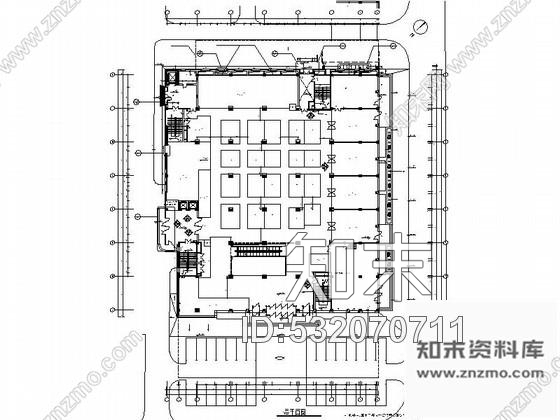 施工图山东某集团百货商场室内装修图cad施工图下载【ID:532070711】