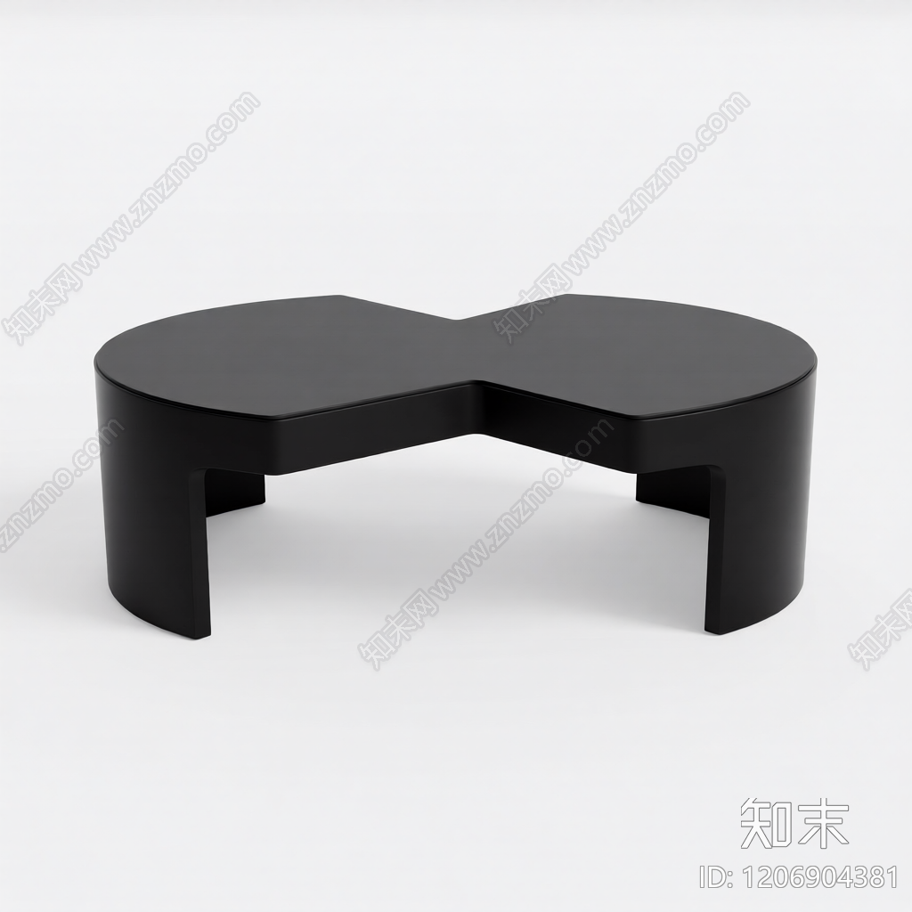 异形深色茶几3D模型下载【ID:1206904381】