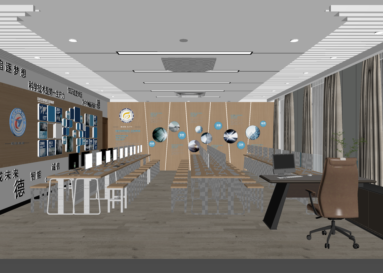 教室3D模型下载【ID:1213979239】